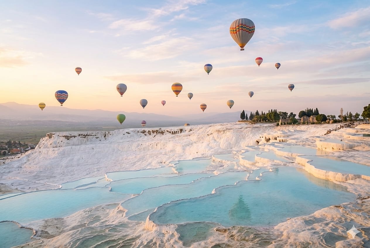 Pamukkale Hot Air Balloon Prices 2026: Complete Guide to Costs & Tours