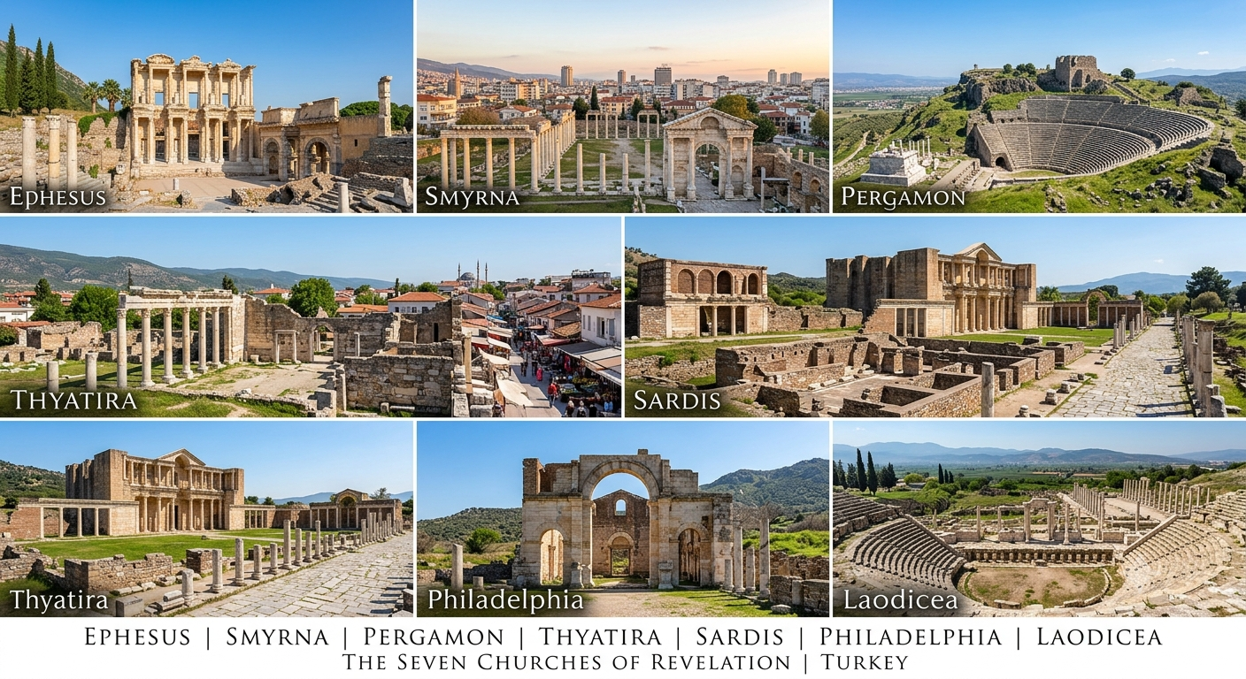 The 7 Churches of Revelation: Ultimate Travel & Route Guide