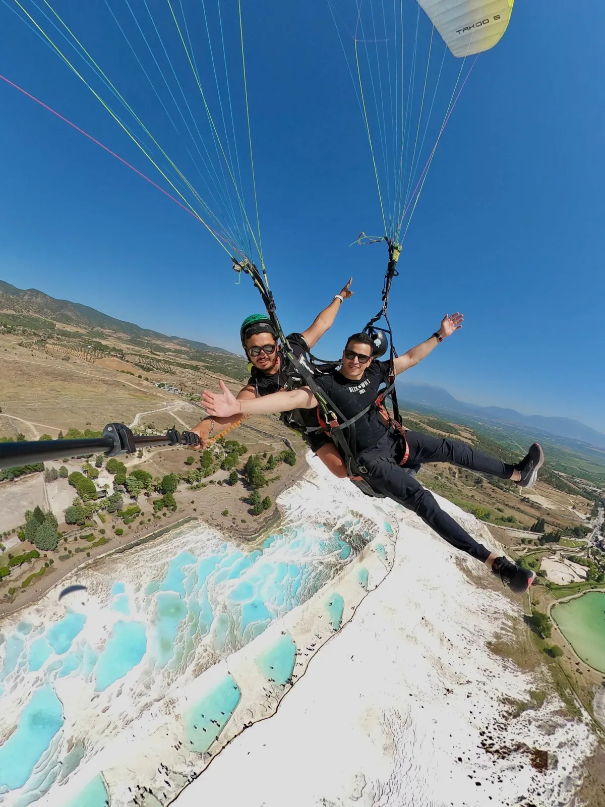 Pamukkale Paragliding - Price - Pamukkale thermal pools guided tour